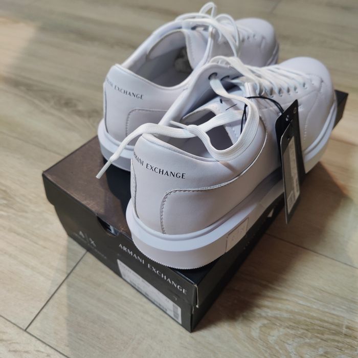 Teniși Armani 45 albi noi