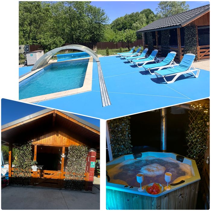 Cabana  de inchiriat LA PADURE cu PISCINA INCALZITA