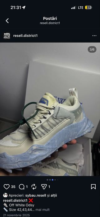 Vand OFF-Whitr blue