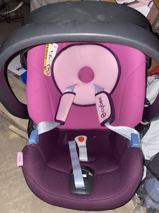 Кошница за кола Cybex Aton 0-13 кг -розова