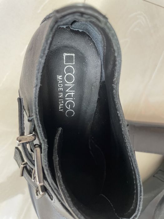 Ghete / botine de piele 38