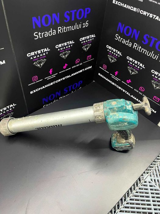 Pistol pentru silicon și adeziv Makita DCG180 18V