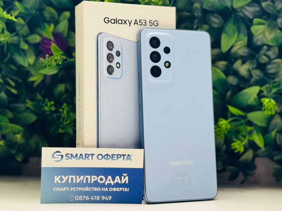 Samsung Galaxy A53 5G 128GB Blue гр. Попово • OLX.bg