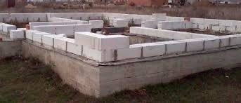 Заливка фундамента