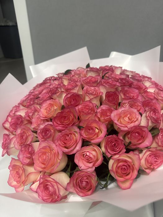101 роза розовое за 20000