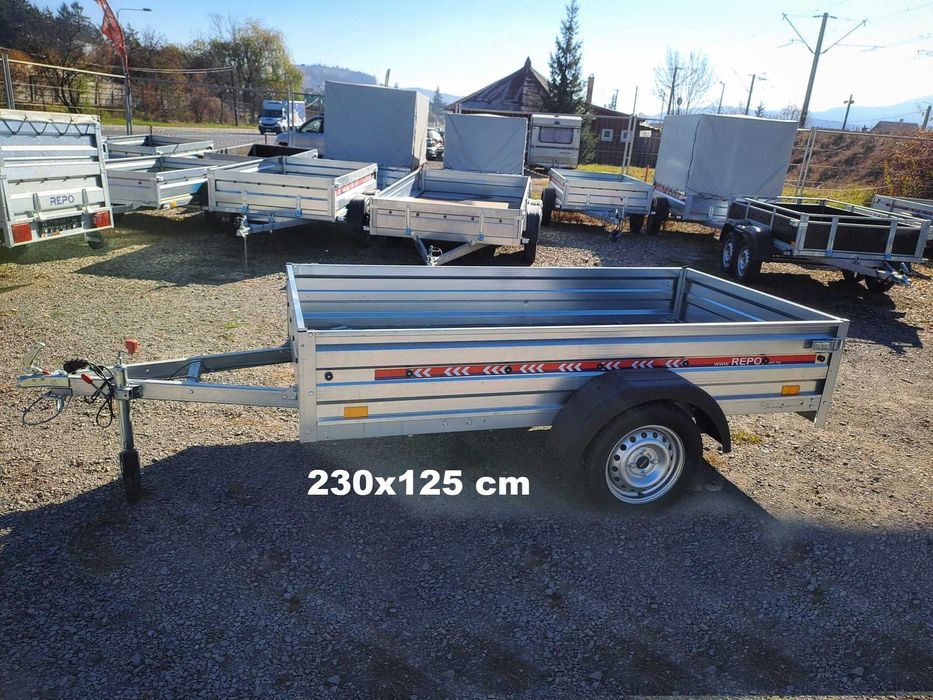 Remorca 750 kg 2 Axe Repo 300x160x30 cm