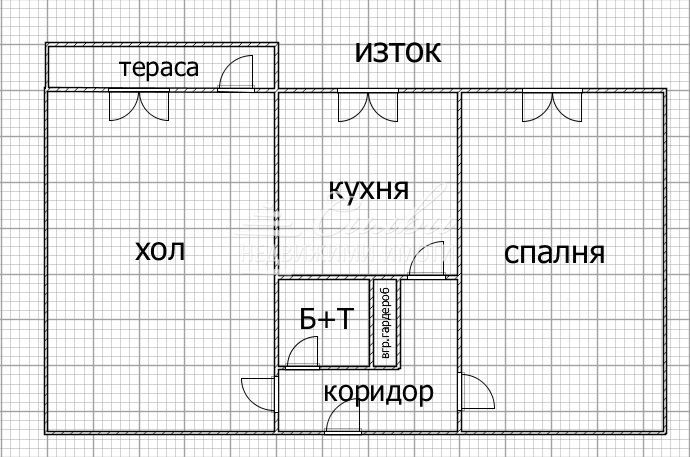 Продава се Двустаен апартамент в Шумен, Добруджански - 63 кв.м за 850 €/кв.м - Снимка #12