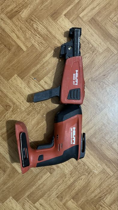 Шуруповерт Hilti для ГКЛ с магазином для автоподачи саморезов