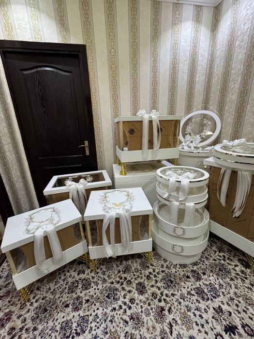 Фотиха туйи, бешик туй, ковурдок учун сарпо кутилари ижарага берилади