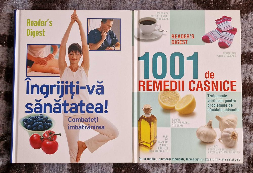 Carti de sanatate si nutritie-4 bucati