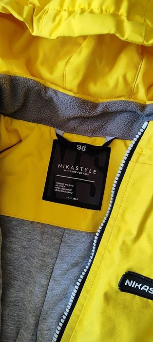 Детский комбинезон до -5° холода Nikastyle для девочки/мальчика