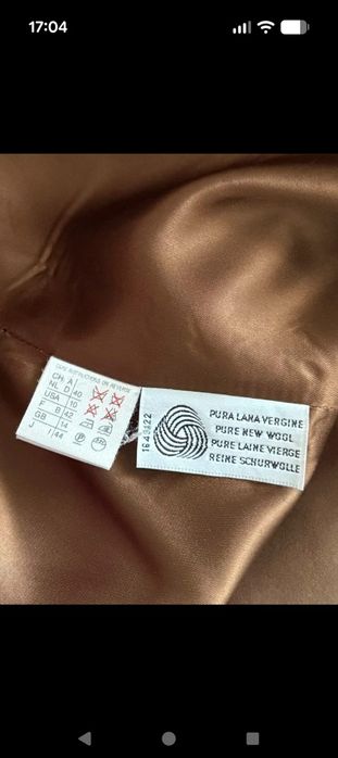 Palton 95% lana virgina, 5% casmir