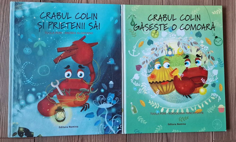 Lumea Vehiculelor carti de cautare, Anne Seuss, Crabul Colin