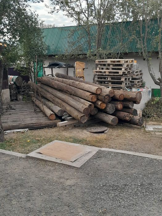 Столбы на балкы.