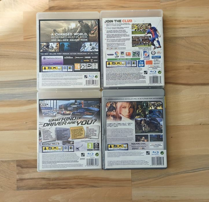 Need for Speed Shift Final Fantasy Call of Duty FIFA joc video ps3