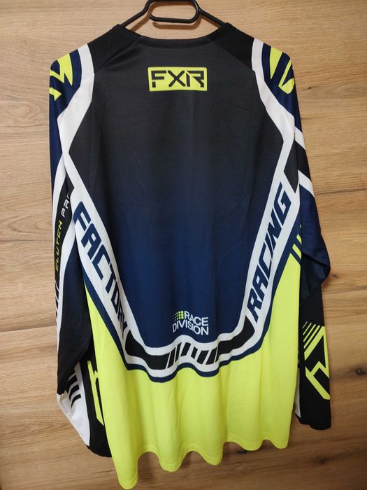 Тениска Clutch Pro MX23 Midnight Hi Vis White