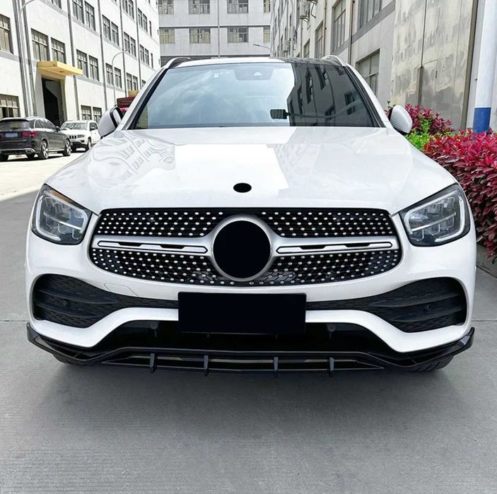 Extensie bara fata Mercedes GLC AMG 2016-2019 negru lucios x253