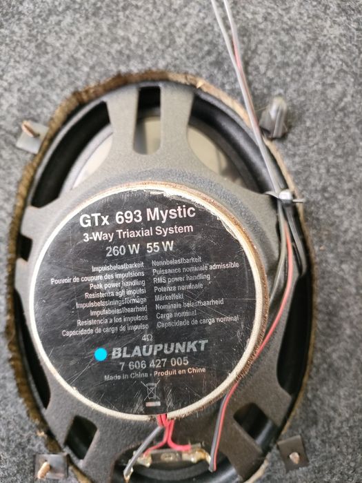 Poliță Portbagaj Vw Polo 6N Sau 6N2 Cu Boxe Blaupunkt Gtx 693 Mystic