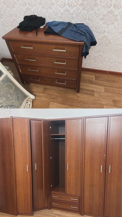 Продам шкаф с комодом