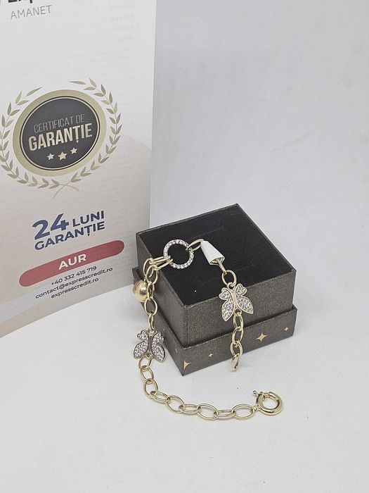 Bratara aur 14k 7.61gr ( Ag1 Alexandru b52768 )*Garantie 2 ani