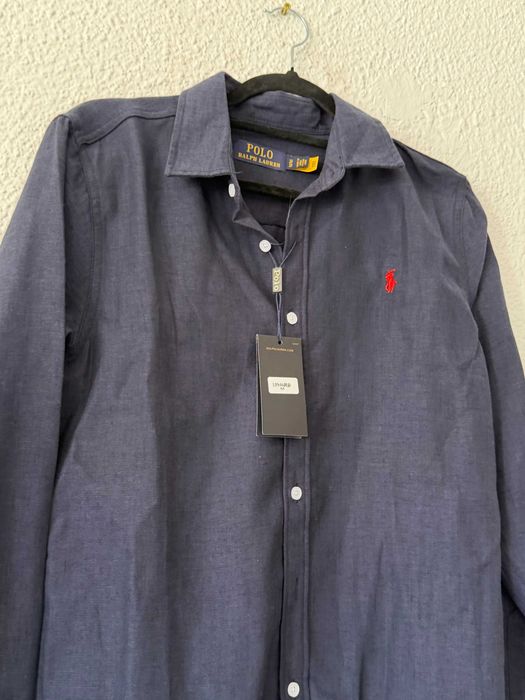Camasa Ralph Lauren albastra marimea M