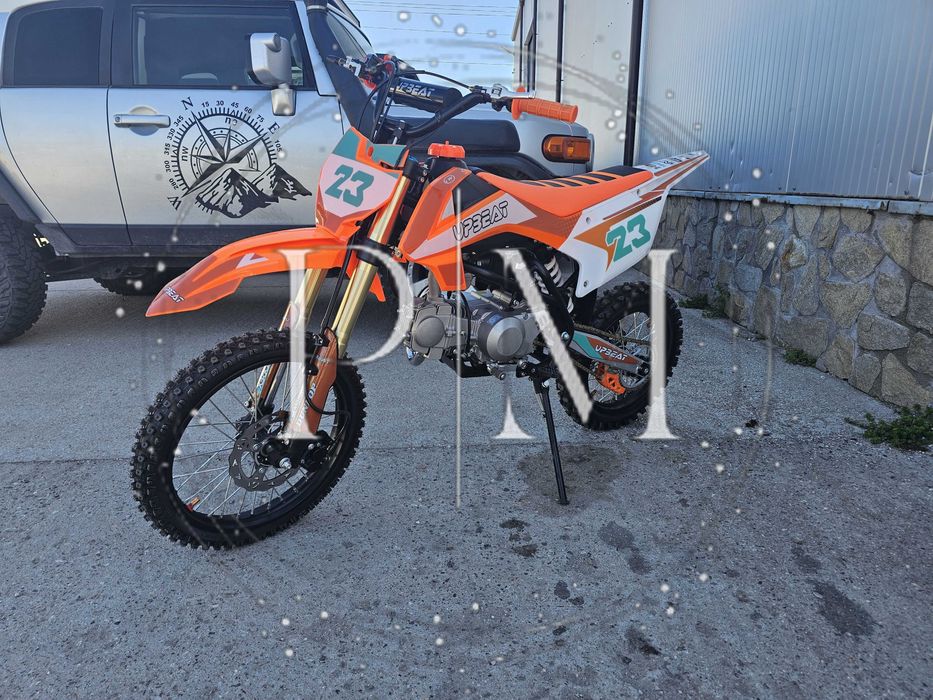 Кросов мотор 125 кубика. Ендуро 125кк, нов, в кашон