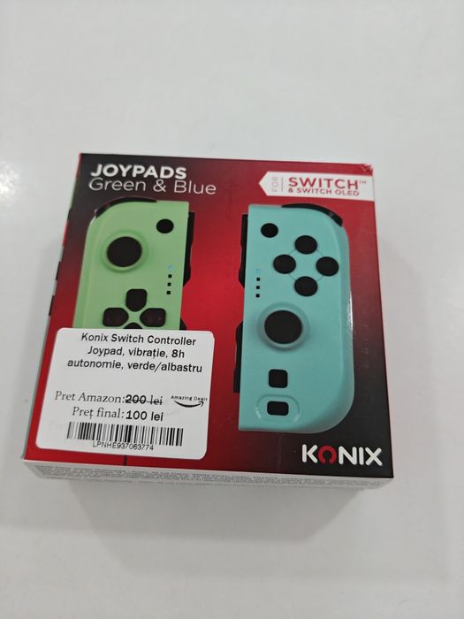 Konix Switch Controller Joypad, cu Vibrație
