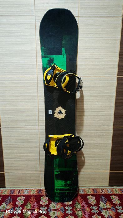 Placa snowboard 160 wide.Burton -legaturi boots