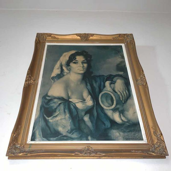 Tablou litografie femeie