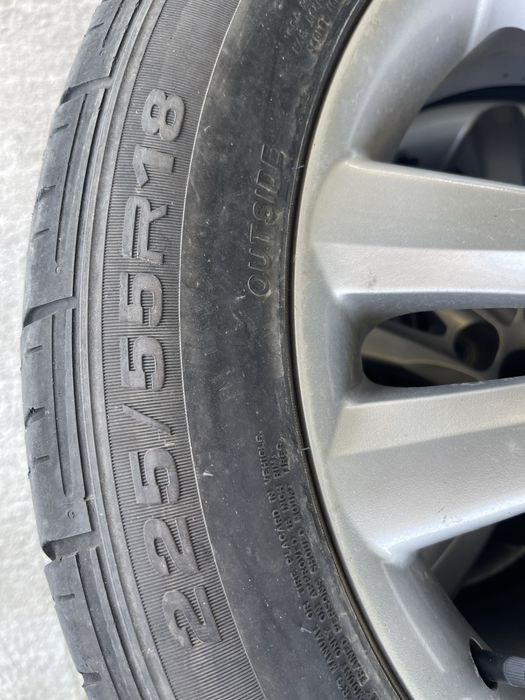 Jante aliaj originale Hyundai IX35 +anvelope de vara 225 55 R18