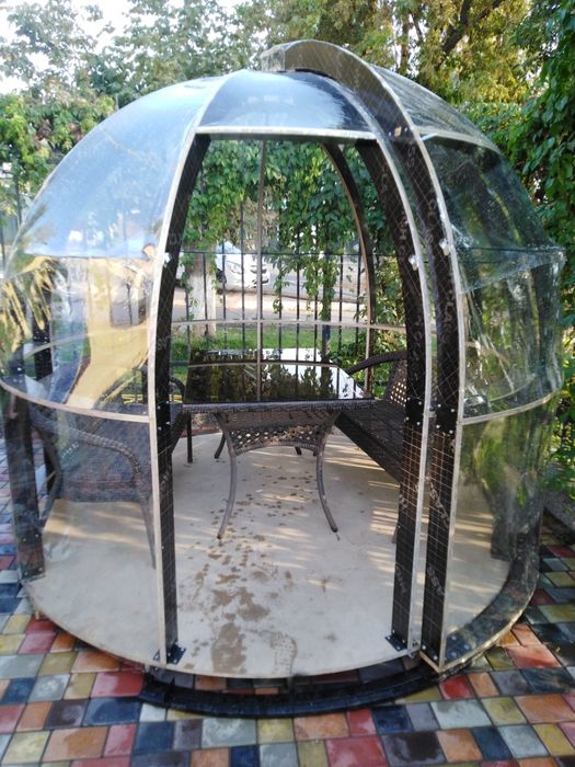 Besedka, kupola, gumbaz, aura. Беседка, куполь, гумбаз, аура.