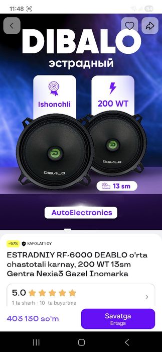 Zo‘r vapshe olsangiz