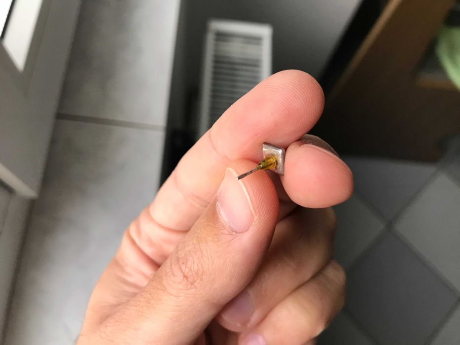 Cercei Turcoaz cu șurub în formă pătrată