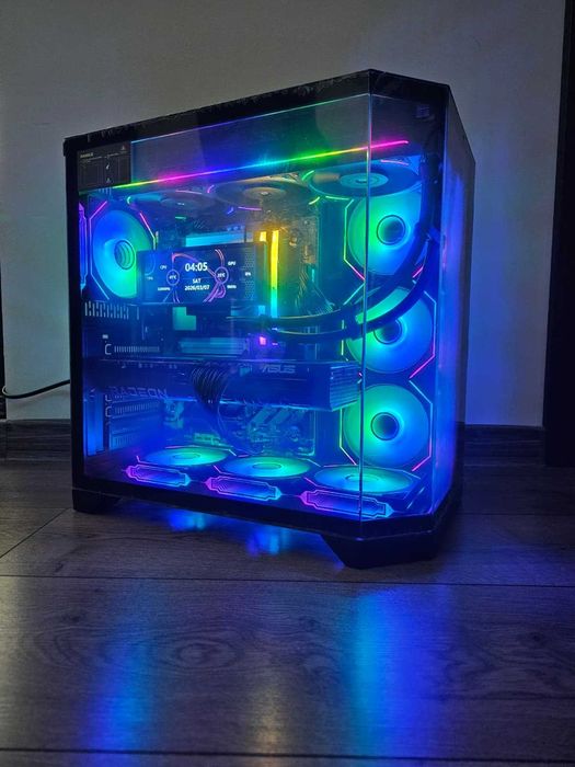 Calculator PC GAMING, INTEL ULTRA I7 265KF, 32GB DDR5, RX 9070XT 16GB