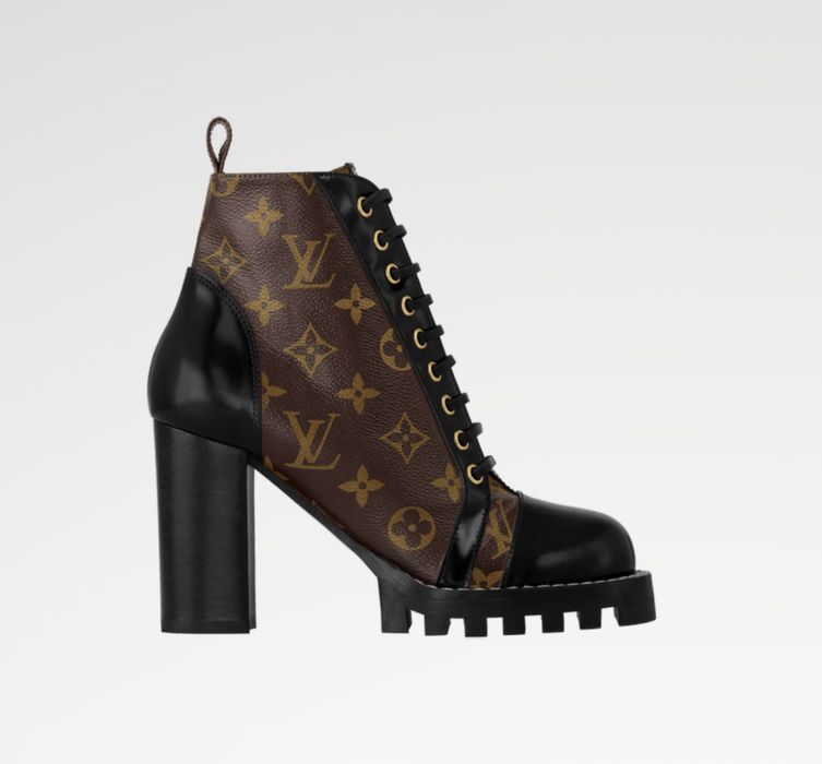 Botine Louis Vuitton Star Trail din piele