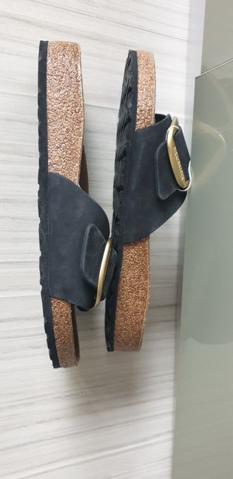 BIRKENSTOCK Leather  Germany / 42/27см. НОВО ОРИГИНАЛ! Дамски Чехли!