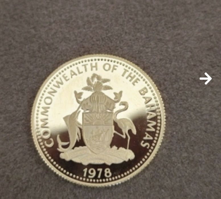 100 златни долара Бахамските острови