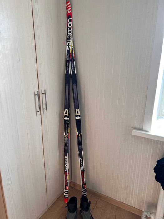 Лыжи комплект, коньковый ход