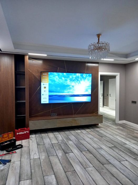 монтаж телевизоров