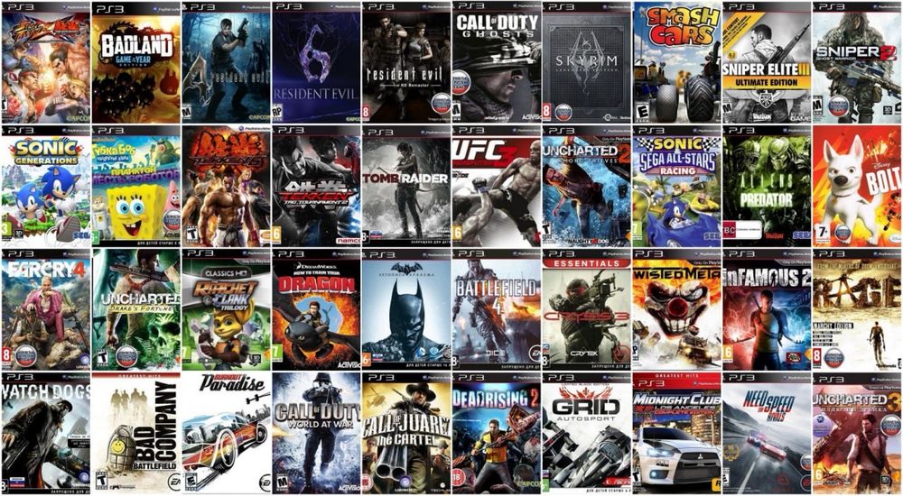 Установка Игр на PlayStation 3