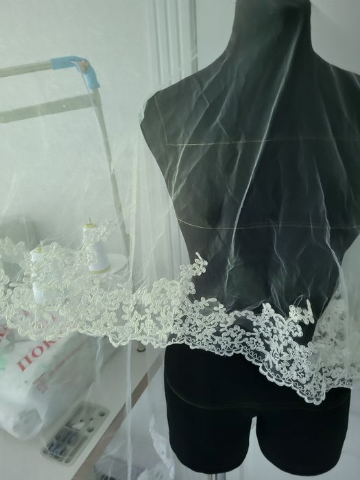 Свадебное балеро и фата