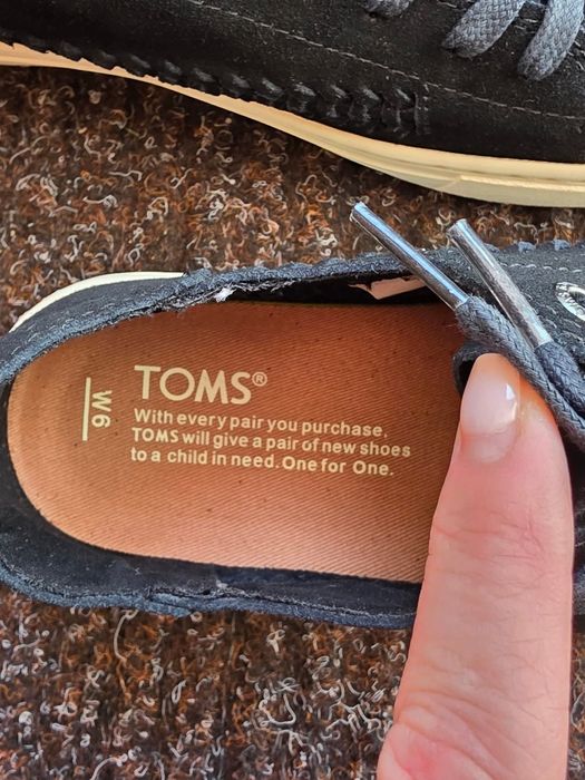 Teniși din piele naturala,  Toms, mărimea 36