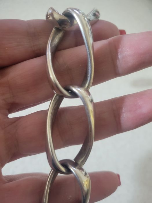 Bratara masiva argint