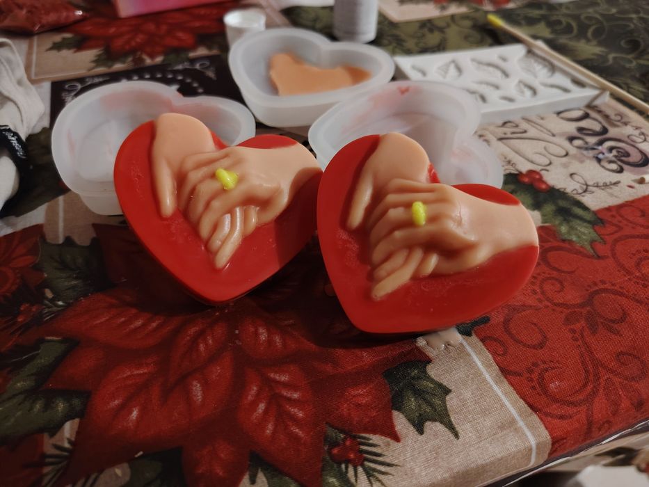 Marturii botez,nunta din ceară naturală de soia și ulei parfumat