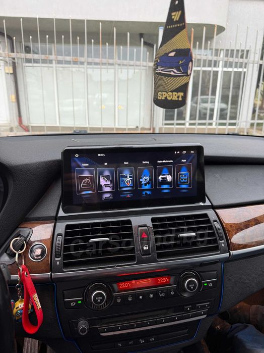 6GB RAM Мултимедия Android 15 BMW e70 e71 X5 X6 CCC Навигация Андроид