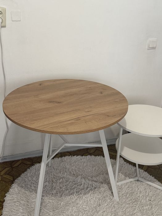 Тубочка и стол круглые б/у