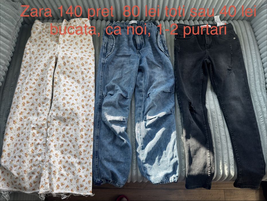 Blugi Zara marimea 140