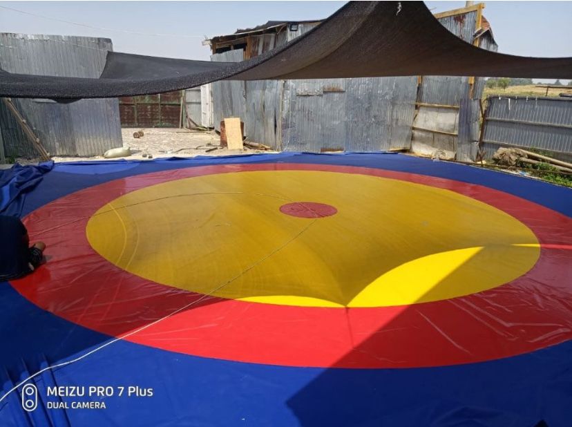 Борцовские ковер Туркестан 6-6 м