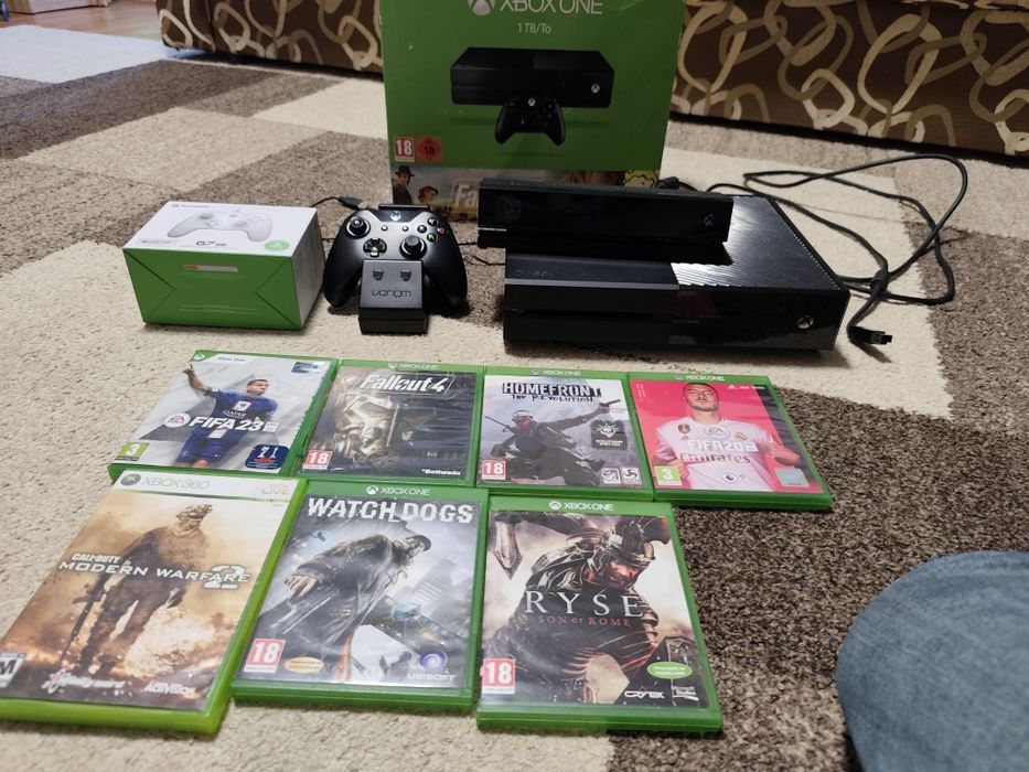 Xbox one  cu kinekt si jocuri