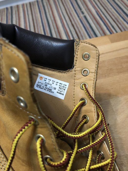 Ghete dama  Timberland din piele naturala marime 39